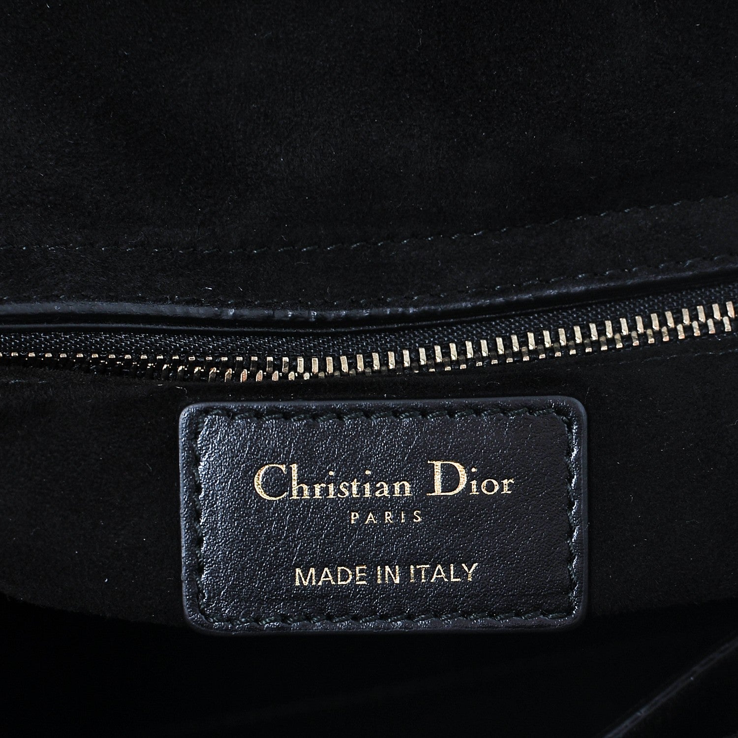 Christian Dior Calfskin Cannage Studded Medium Supple Lady Dior Black 6 of 6