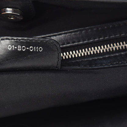 Christian Dior Coated Canvas Cannage Medium Panarea Tote Black 7 of 14