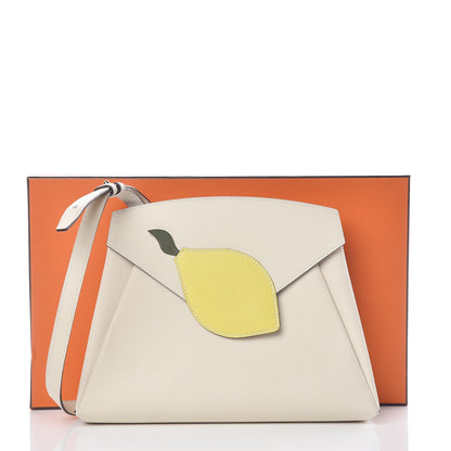 Hermes Swift Chevre Mysore Hermail Tutti Frutti Citron Bag Craie Lime Canopee 12 of 12