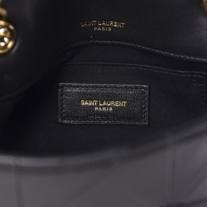 Saint Laurent Lambskin Patchwork Monogram Small Jamie Black 6 of 13