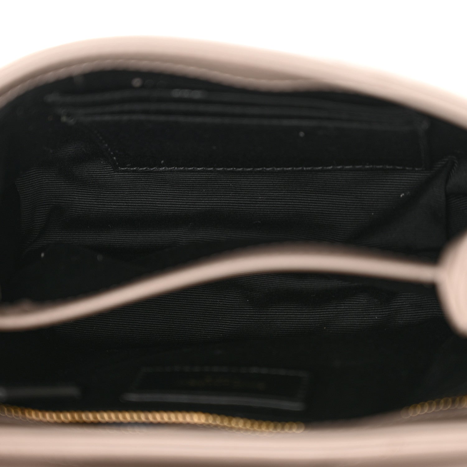 Saint Laurent Calfskin Y Quilted Monogram Toy Loulou Crossbody Bag Greyish Brown 5 of 11