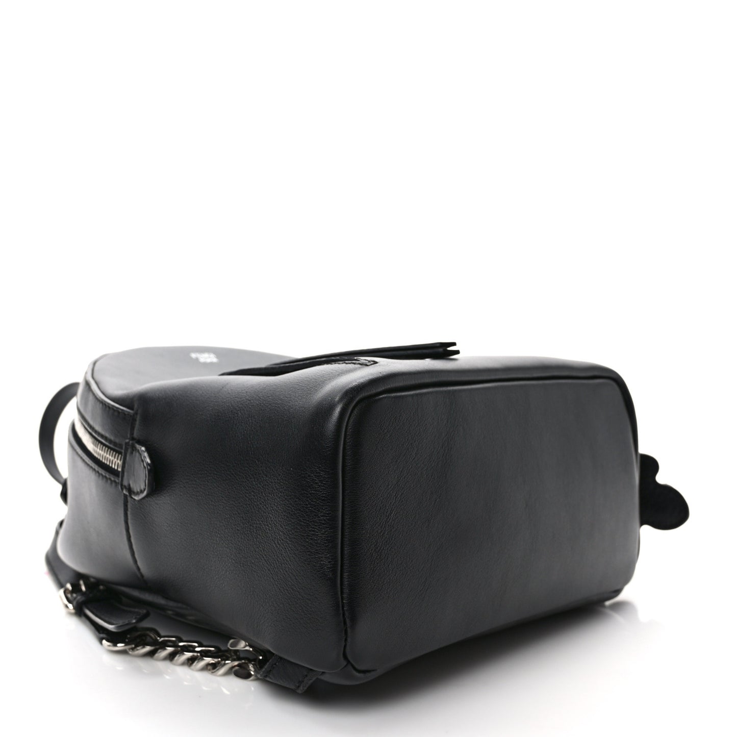 Vitello Dolce Crystal Flowerland Croc Tail Mini Backpack Black