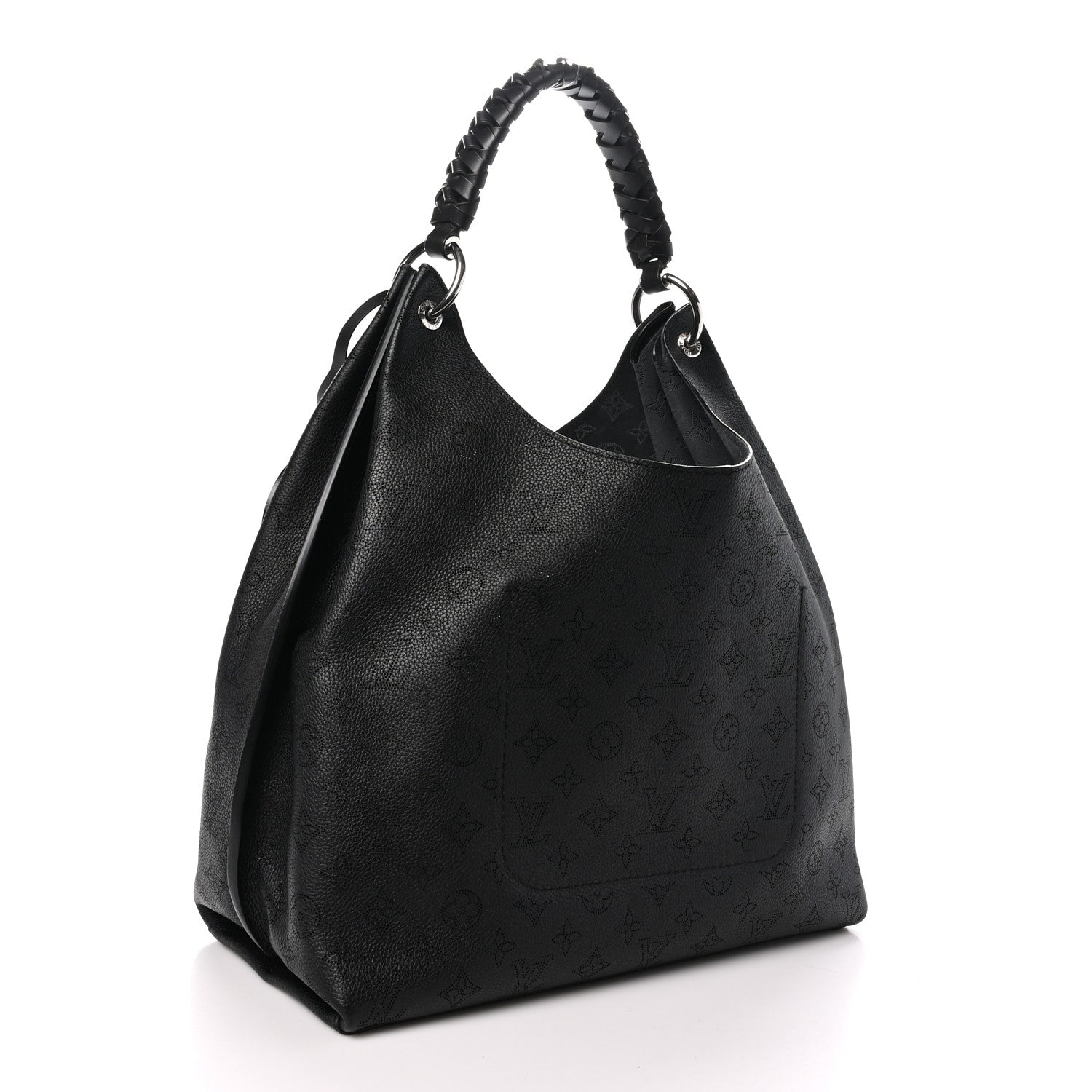 Louis Vuitton Mahina Carmel Hobo Black 3 of 9