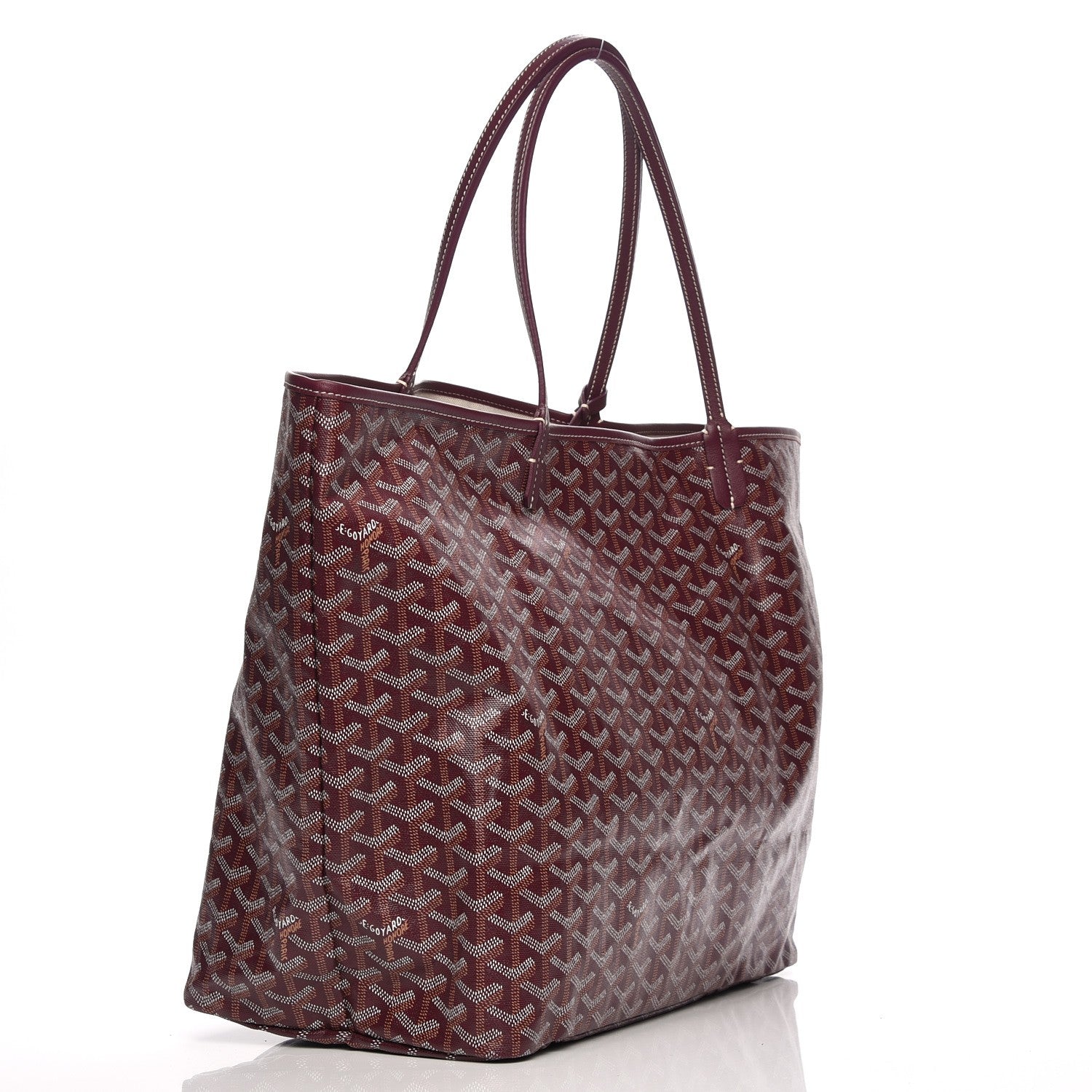Goyard Goyardine Saint Louis GM Burgundy 3 of 8