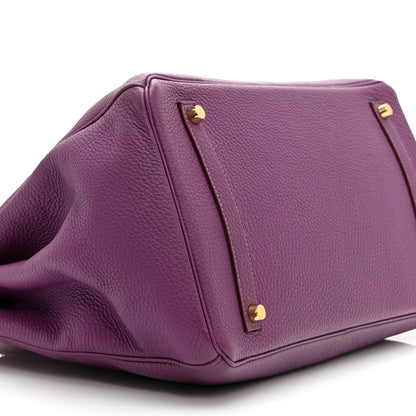 Hermes Togo Birkin 35 Anemone 9 of 11