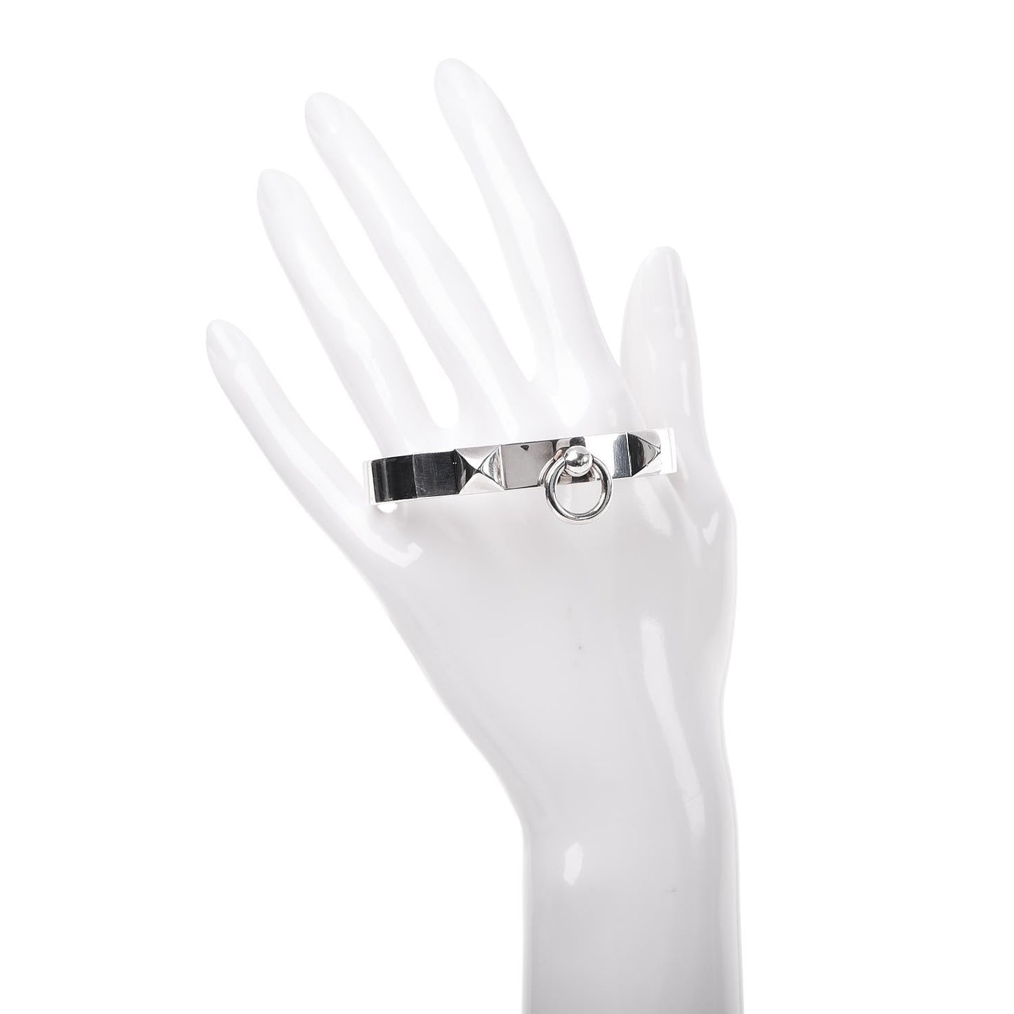 Sterling Silver PM Collier De Chien Bracelet XL