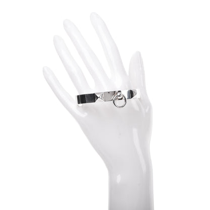 Hermes Sterling Silver PM Collier De Chien Bracelet XL 2 of 14