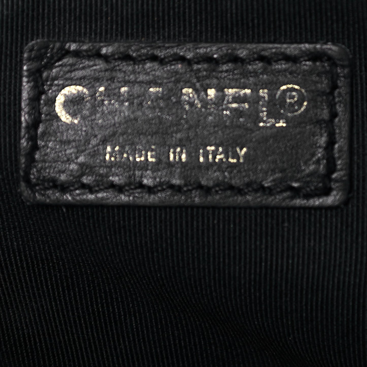 Calfskin Cerf Executive Shopper Tote Black