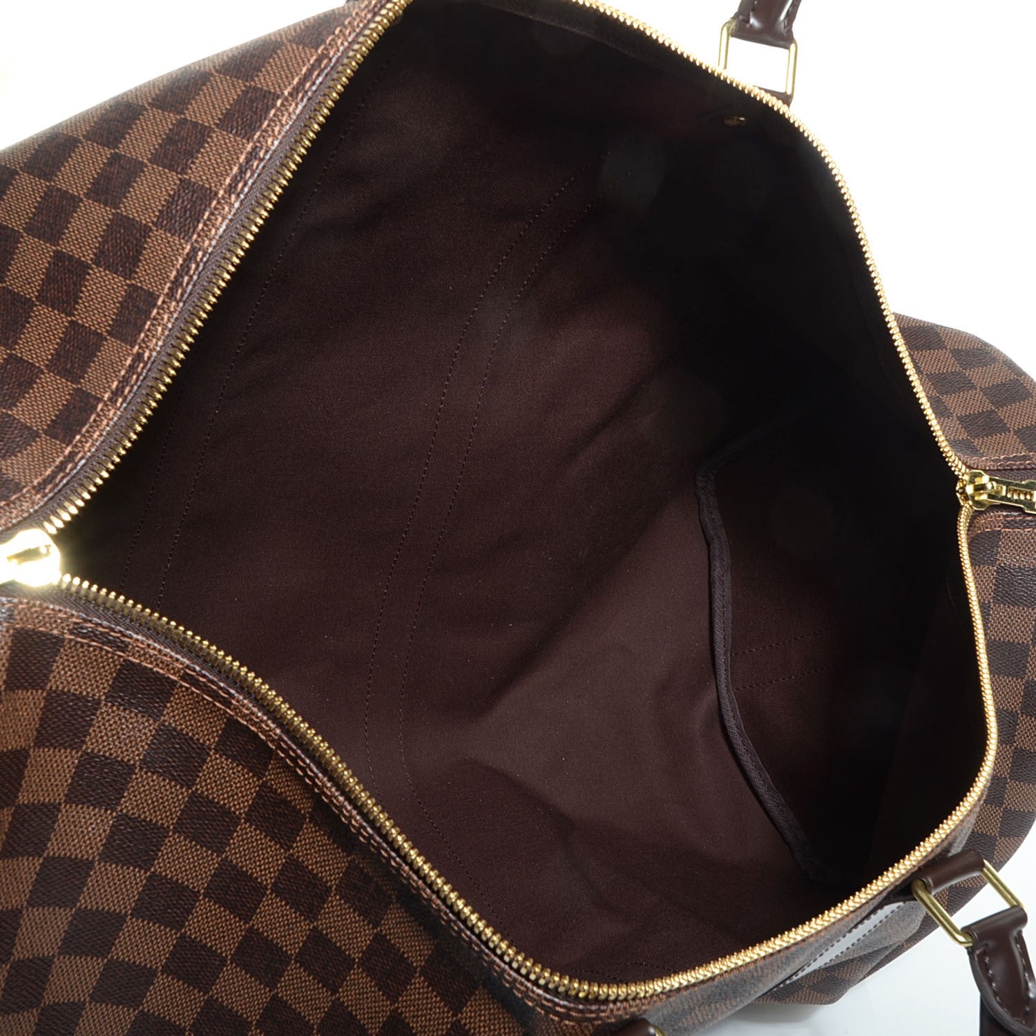 Louis Vuitton Damier Ebene Keepall Bandouliere 55 5 of 7
