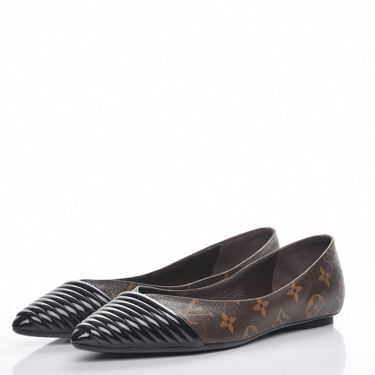 Monogram Inspired Ballerina Flats 40