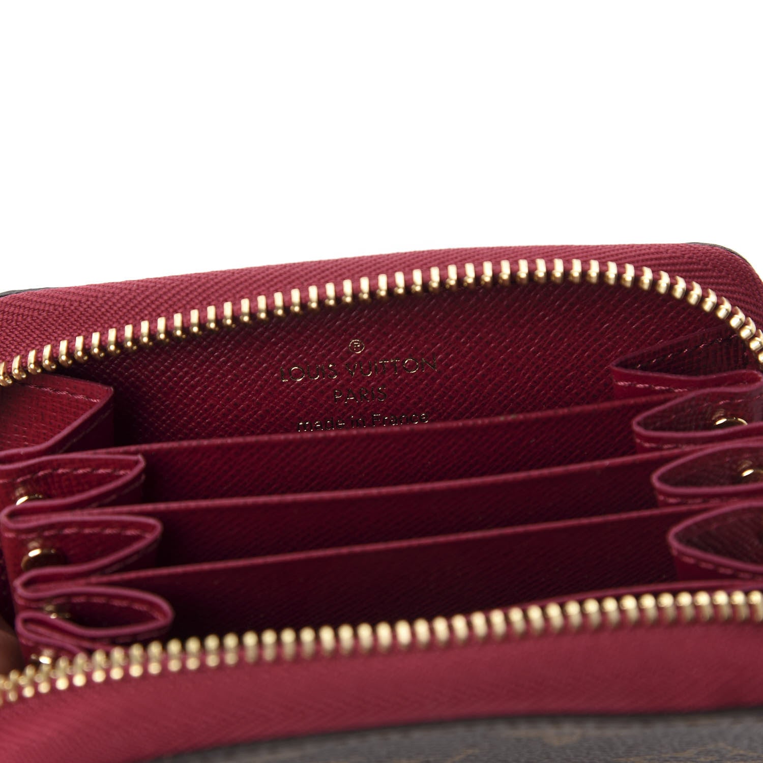 Louis Vuitton Monogram Zippy Multicartes Fuchsia 5 of 6