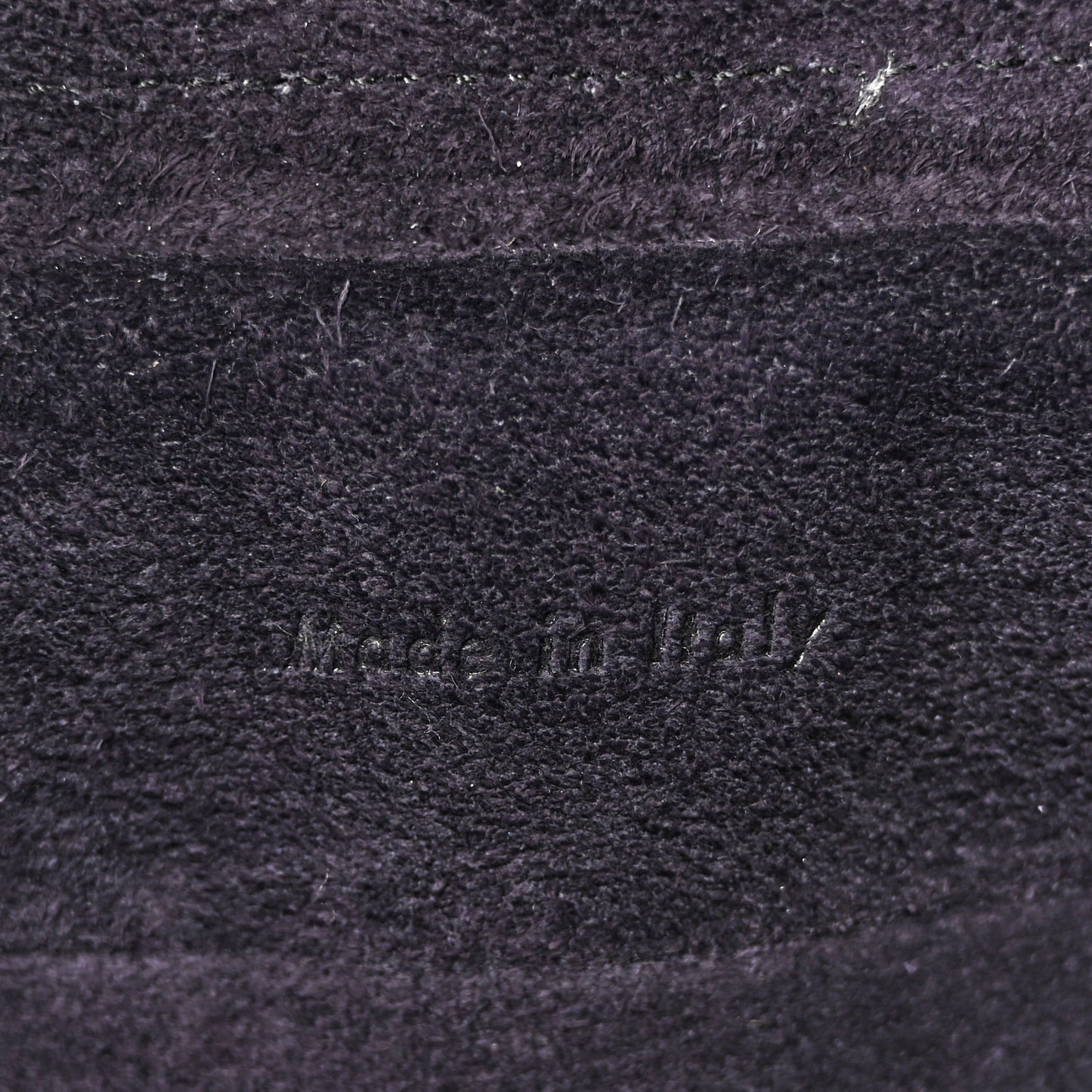 Grained Calfskin Micro Belt Bag Black