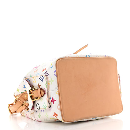 Louis Vuitton Monogram Multicolor Petit Noe White 4 of 18