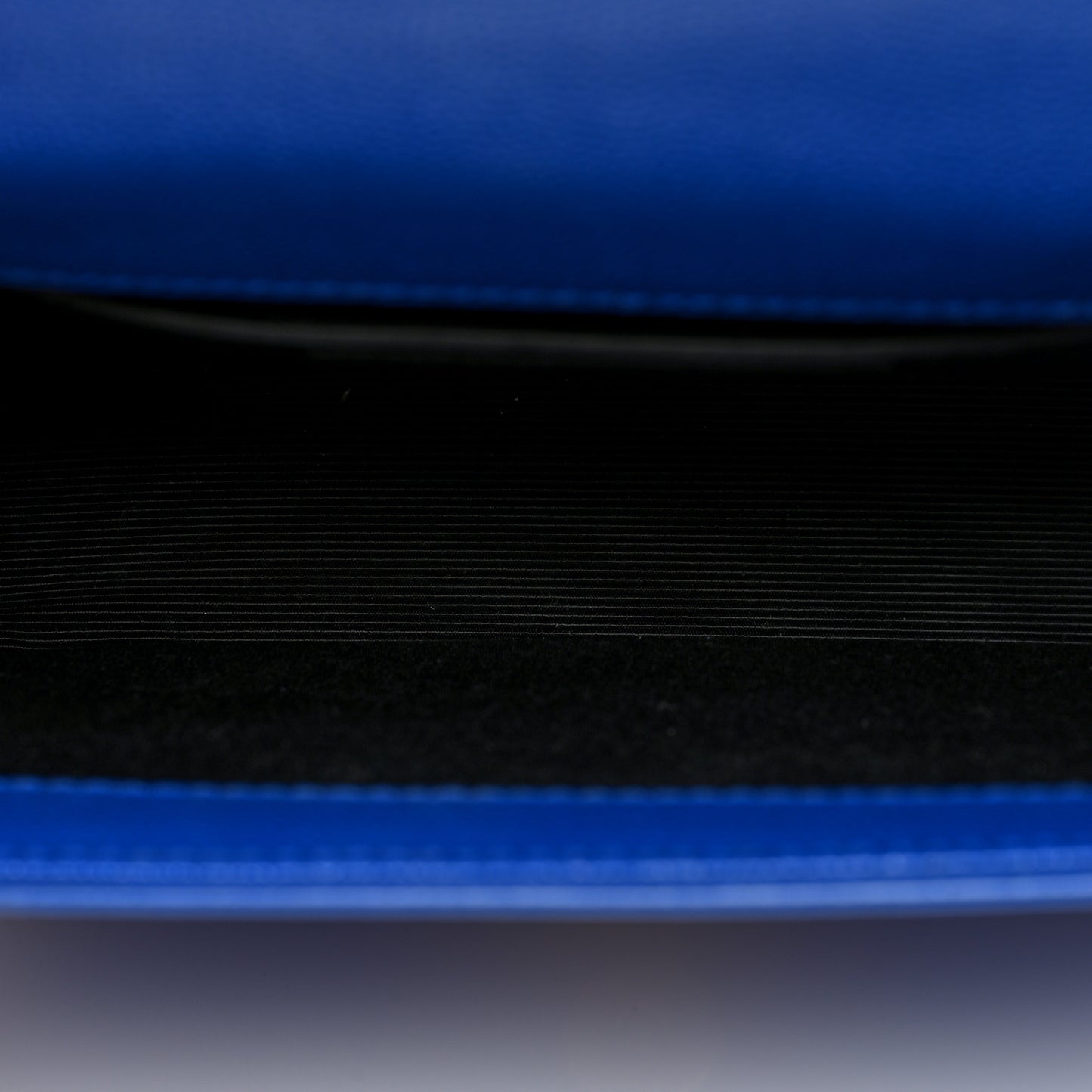 Grain De Poudre Small Classic Monogram Kate Satchel Bleu Majorelle