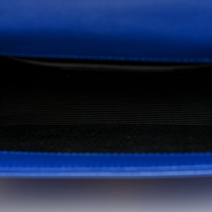Saint Laurent Grain De Poudre Small Classic Monogram Kate Satchel Bleu Majorelle 5 of 9