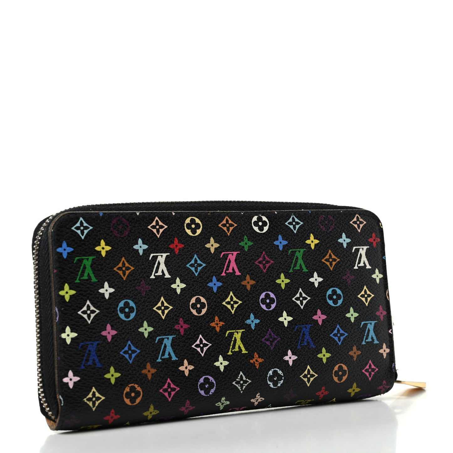 Monogram Multicolor Zippy Wallet Black