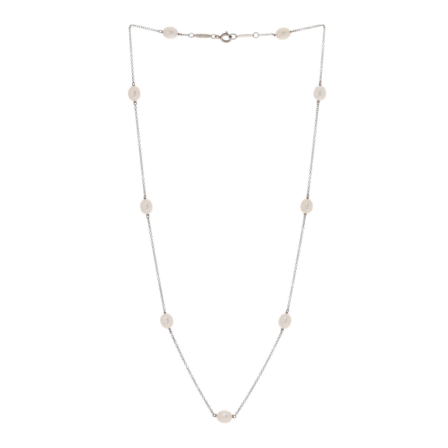 Sterling Silver Pearl Elsa Peretti Pearls By The Yard Necklace