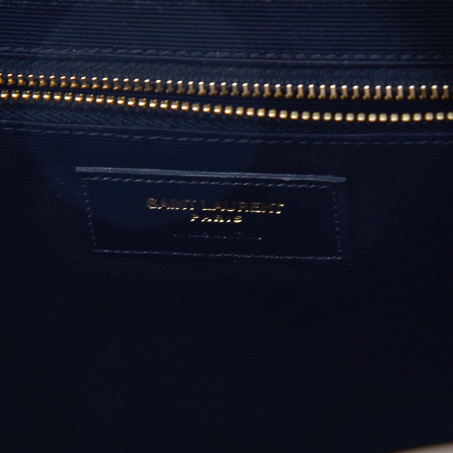 Saint Laurent Grain De Poudre Matelasse Chevron Large Monogram Satchel Nude Powder 8 of 18
