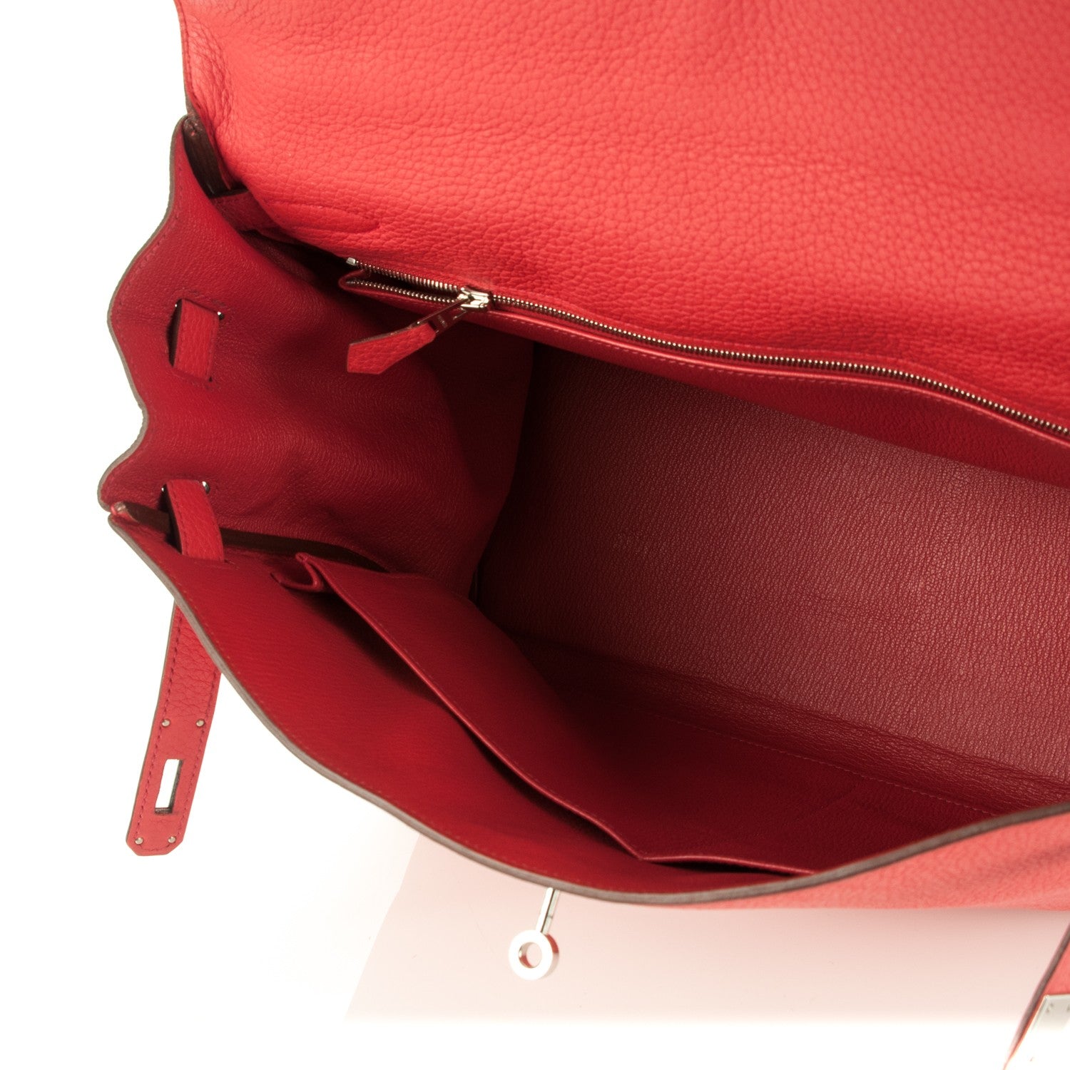 Hermes Taurillon Clemence Kelly Retourne 35 Rose Jaipur 24 of 31