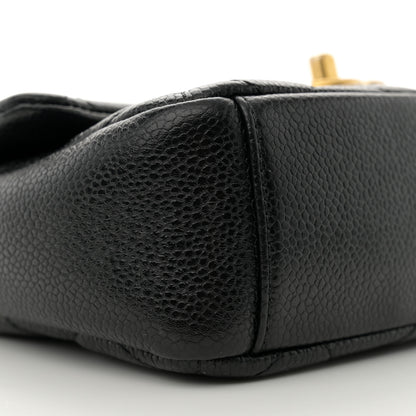 Chanel Caviar Quilted Mini Chain Soul Flap Black 9 of 10