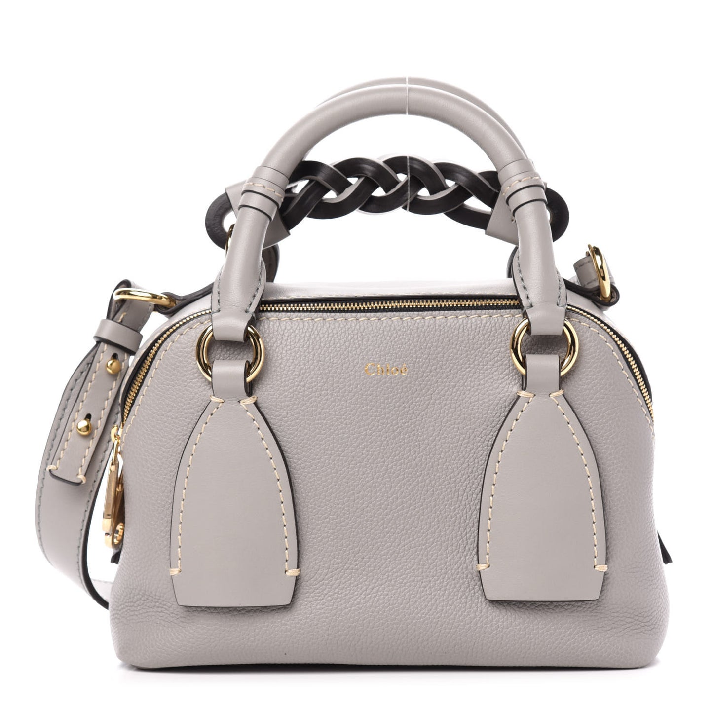 Calfskin Small Daria Stormy Grey