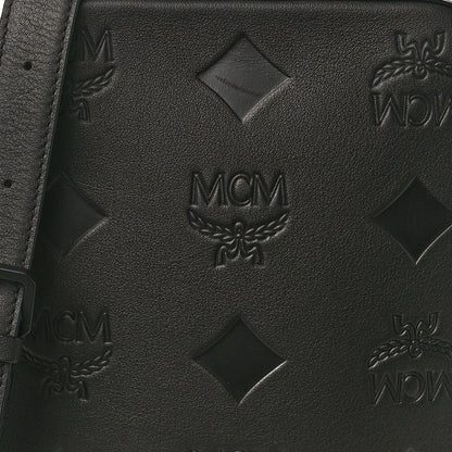 MCM Nappa Maxi Monogram Mini Klassik Crossbody Black Black 8 of 10