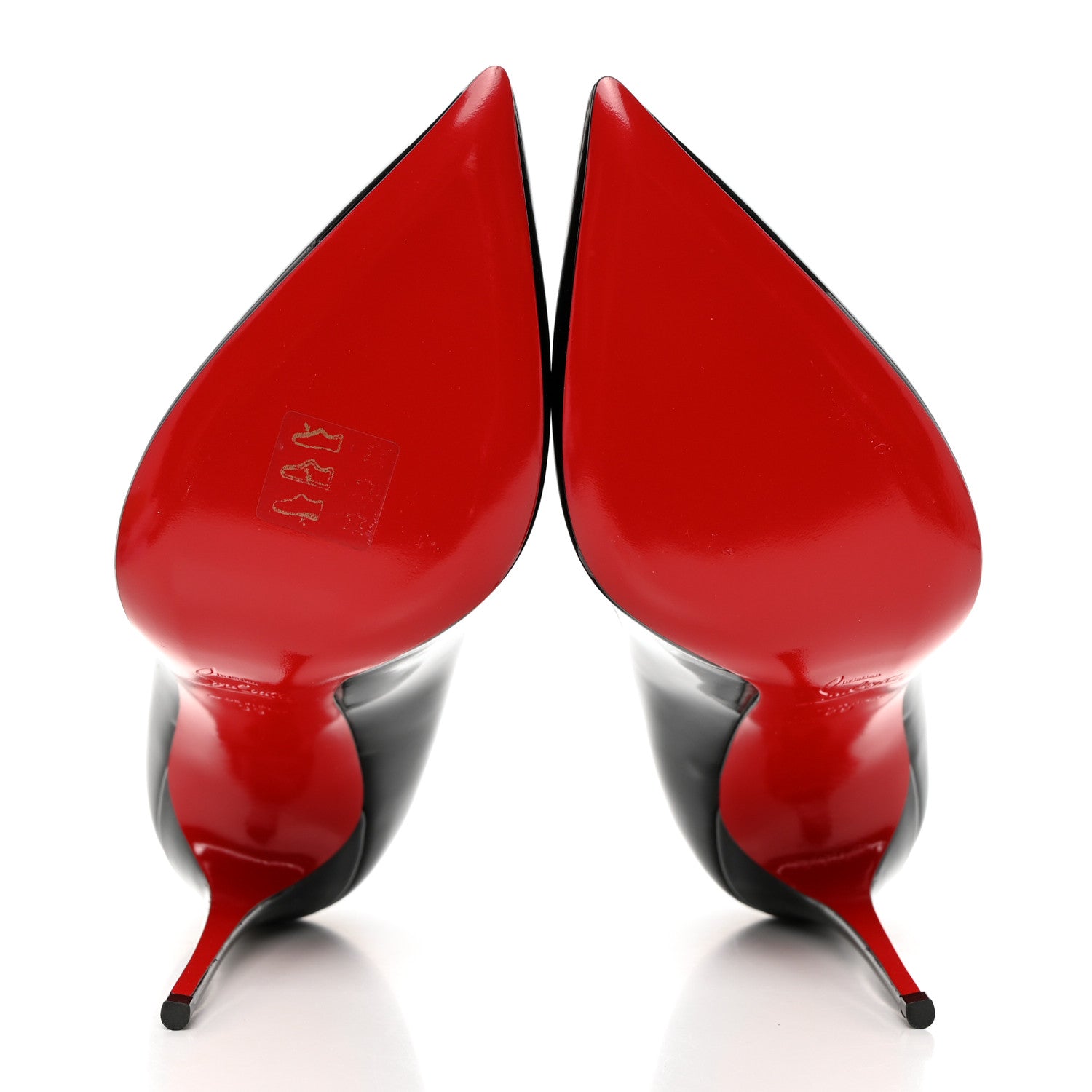 Christian Louboutin Patent Pigalle Follies 100 Pumps 39 Black 6 of 8