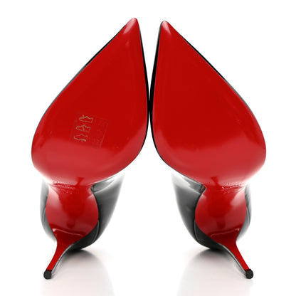 Christian Louboutin Patent Pigalle Follies 100 Pumps 39 Black 6 of 8
