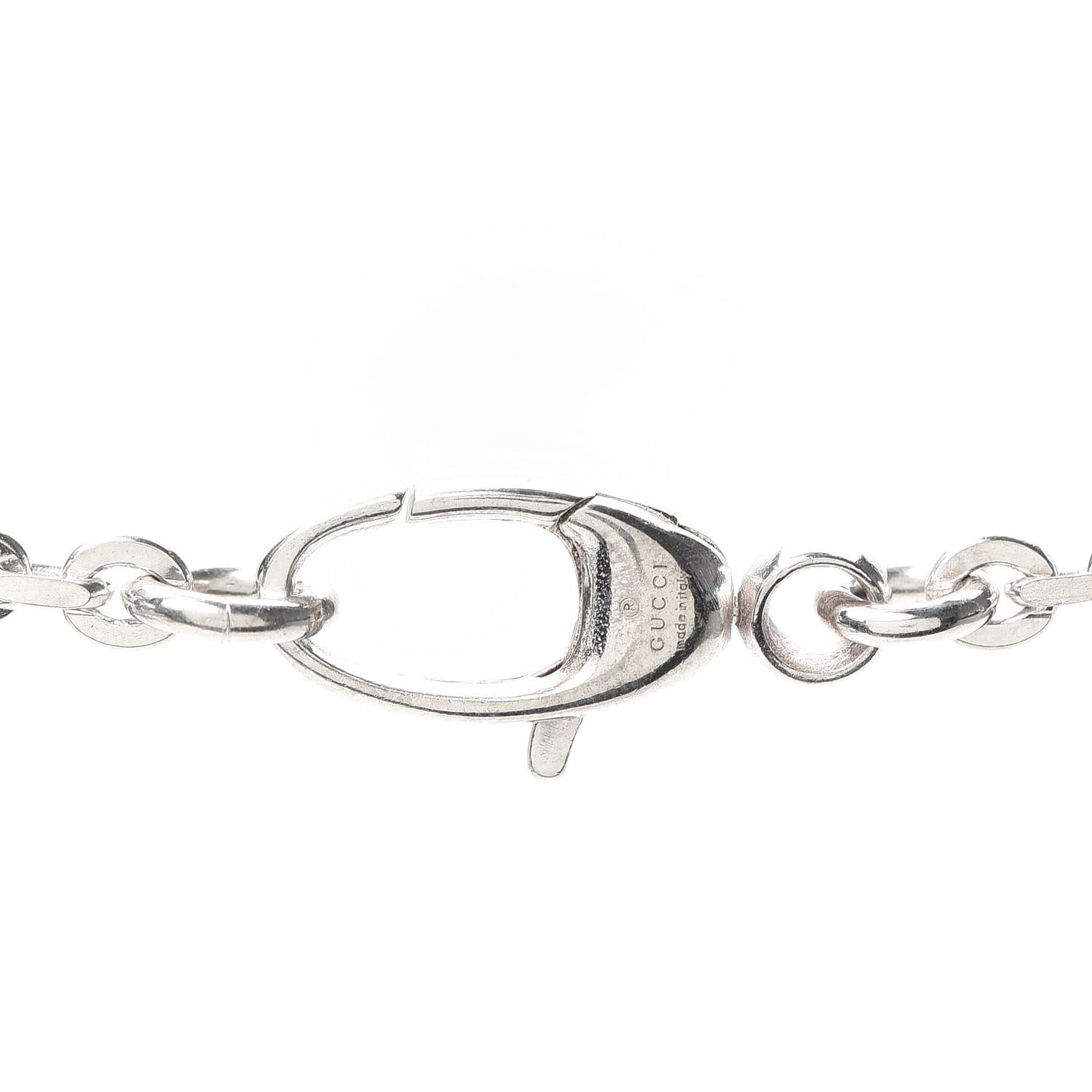 Sterling Silver Bamboo Pendant Necklace