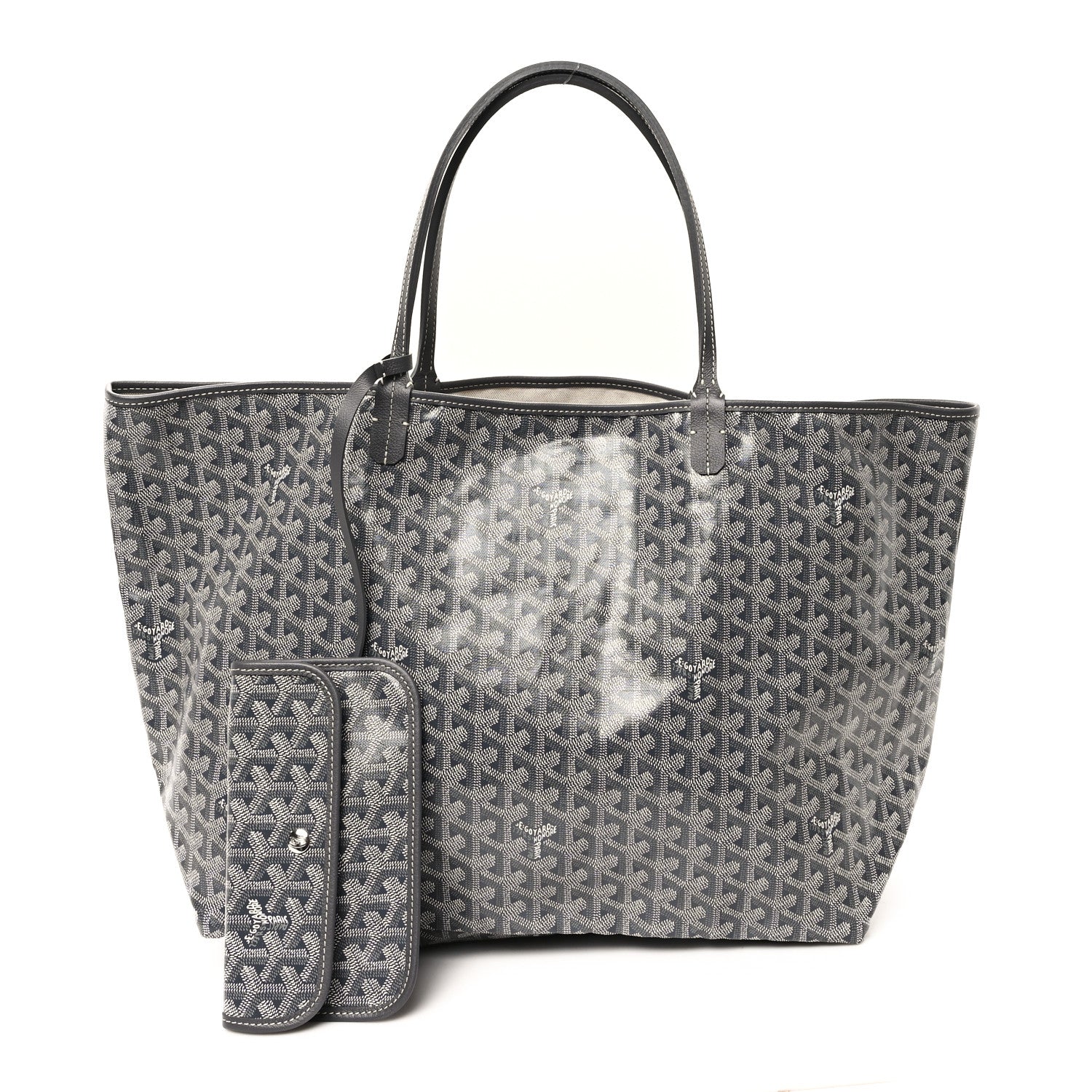 Goyard Goyardine Saint Louis GM Grey 3 of 11