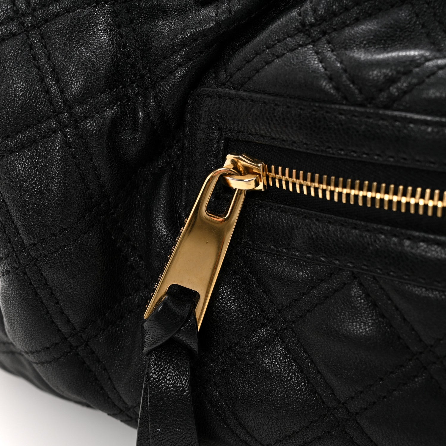 Marc Jacobs Calfskin Quilted Stam Black 13 of 18