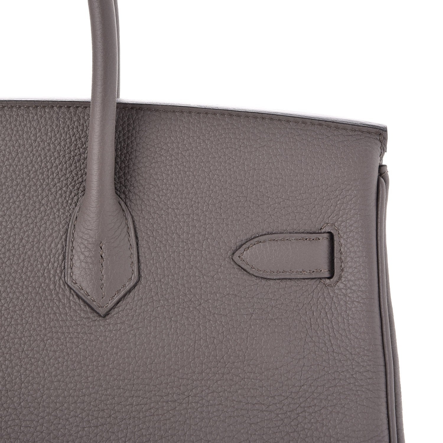 Hermes Togo Birkin 35 Etain 36 of 37