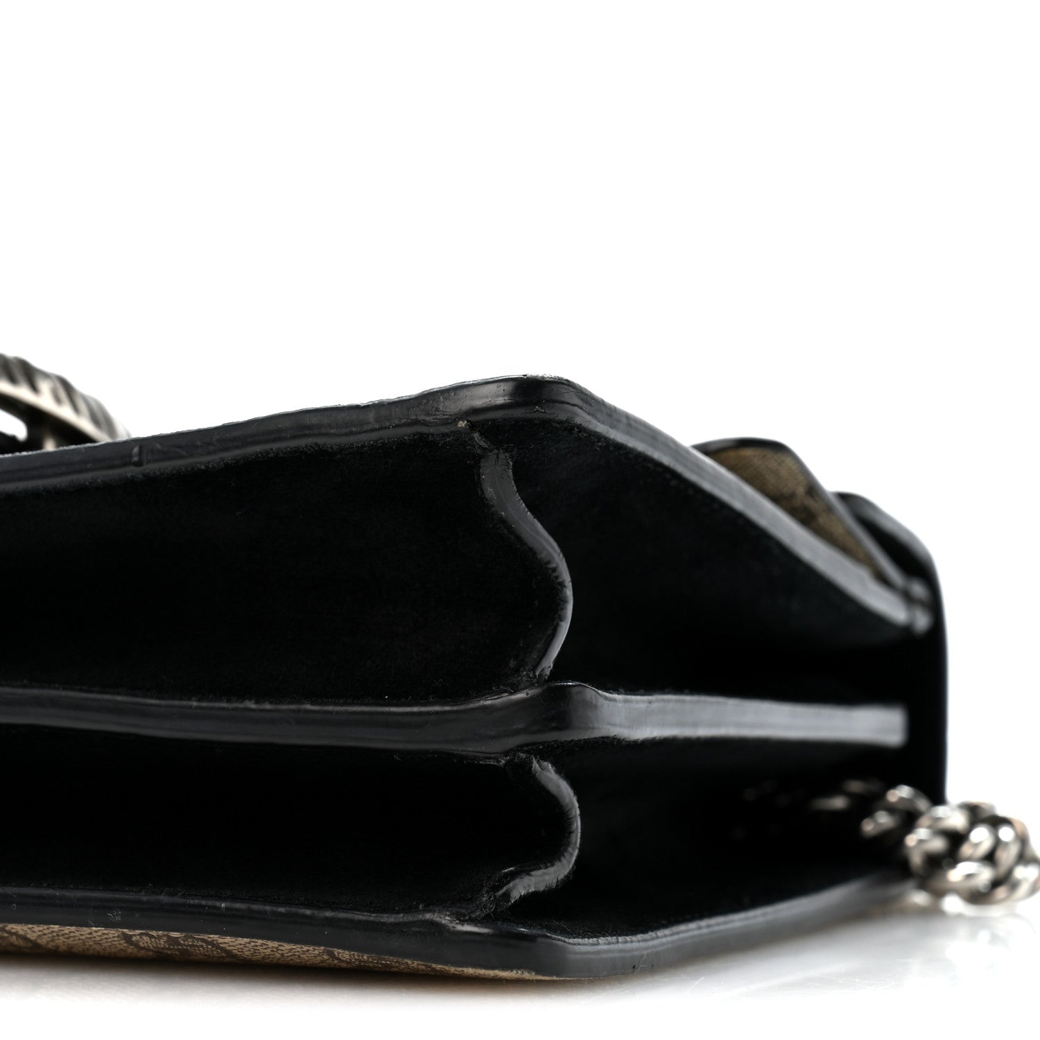 Gucci GG Supreme Monogram Small Dionysus Shoulder Bag Black 10 of 13