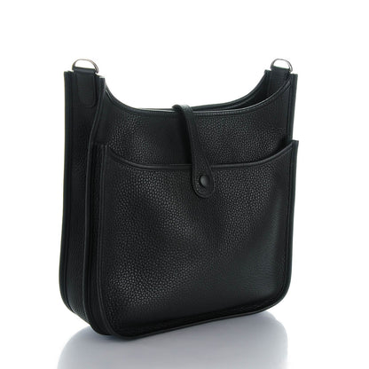 Hermes Taurillon Clemence Evelyne III PM Black 3 of 7
