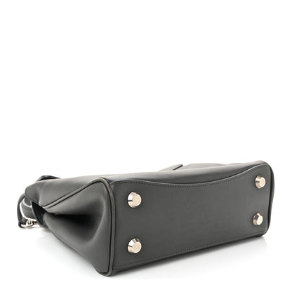 Balenciaga Natural Smooth Calfskin Mini Rodeo Top Handle Handbag Grey 4 of 12