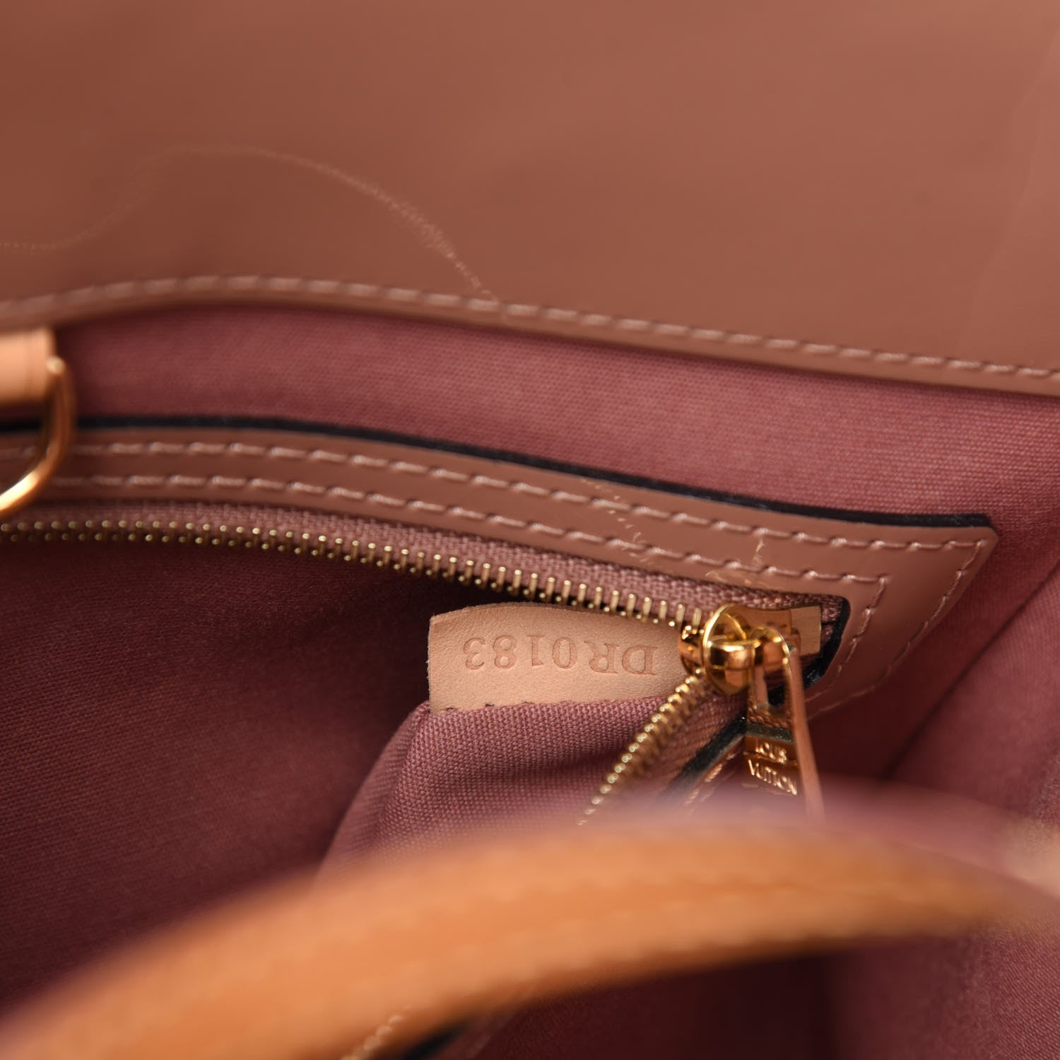 Louis Vuitton Vernis Catalina BB Rose Velours 9 of 10