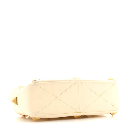 Valentino Garavani Nappa Medium Roman Stud Shoulder Bag Ivory 4 of 12