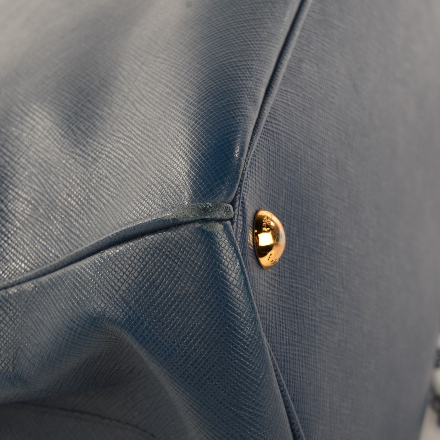 Prada Saffiano Medium Galleria Double Zip Tote Bleuette 18 of 26