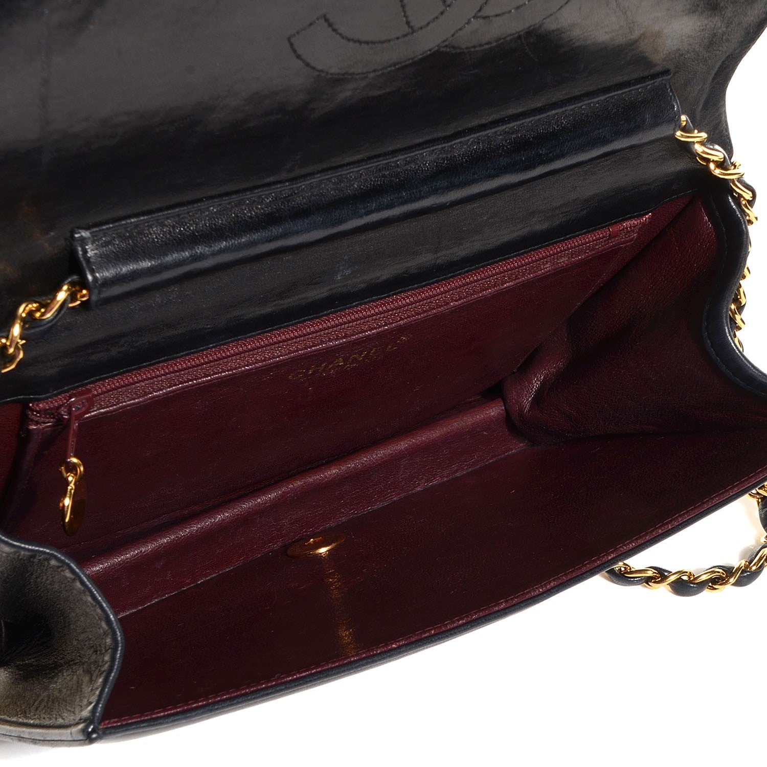 Chanel Lambskin Small Single Flap Black 5 of 9