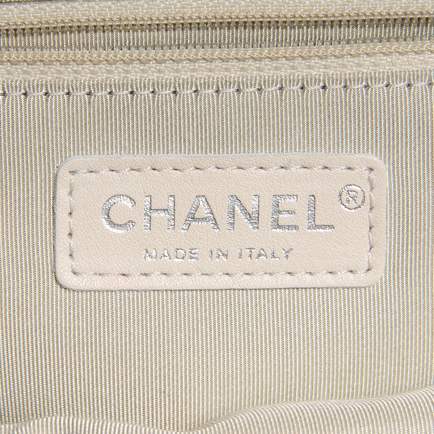 Chanel Washed Lambskin Chain Around Medium Messenger Bag Navy Blue 6 of 9
