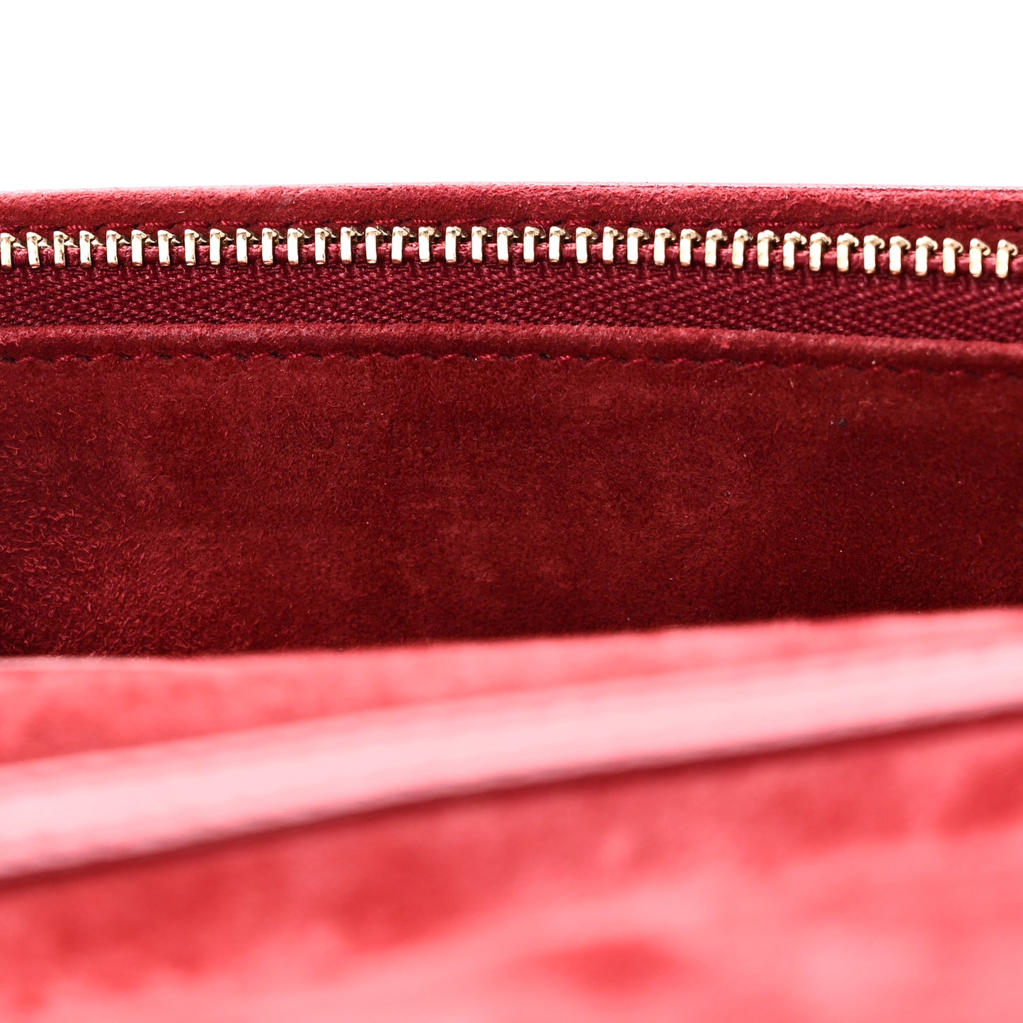Lambskin Cannage Dioraddict Wallet On Chain Clutch Fuchsia