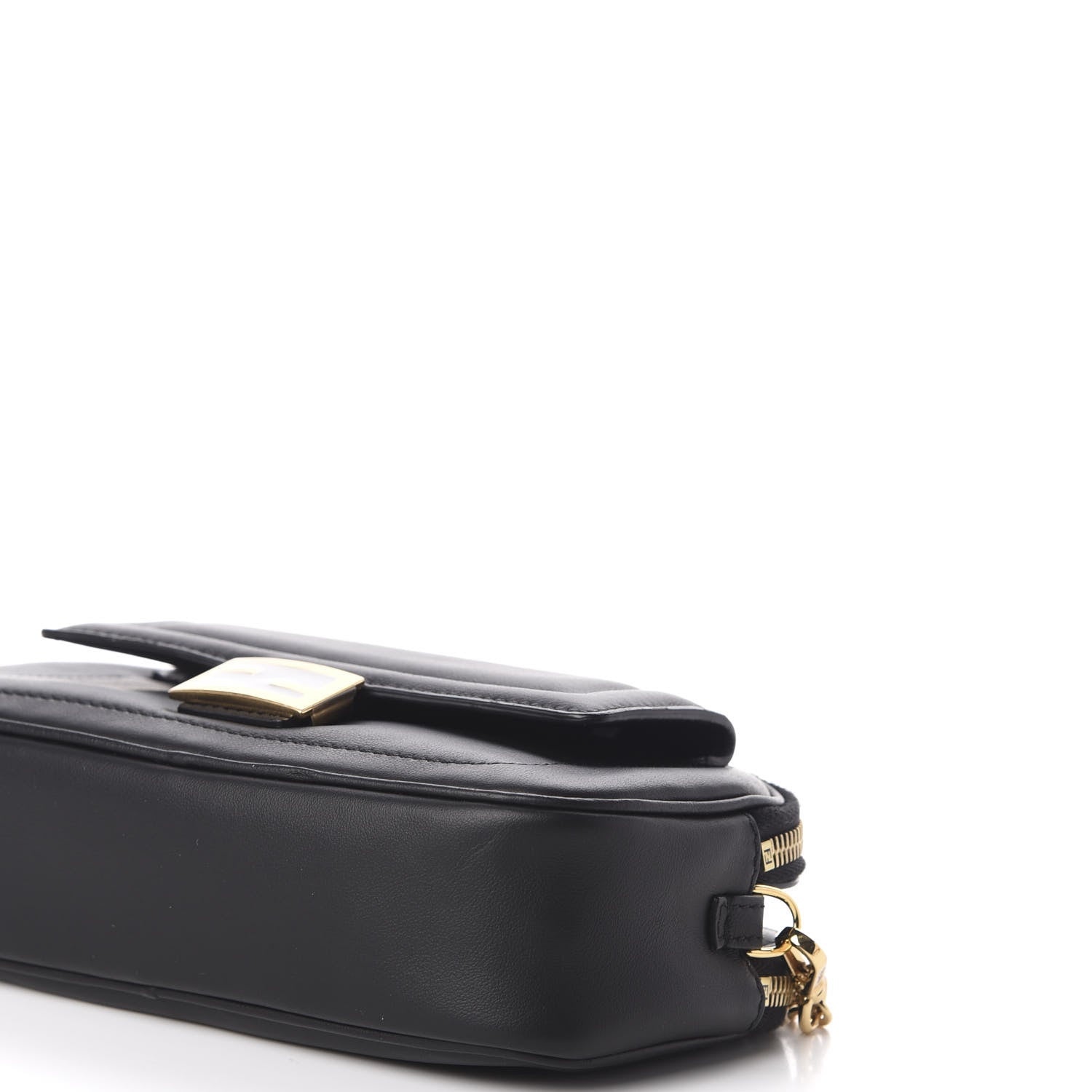 Fendi Vitello Grace Matte Easy Baguette Black 9 of 13