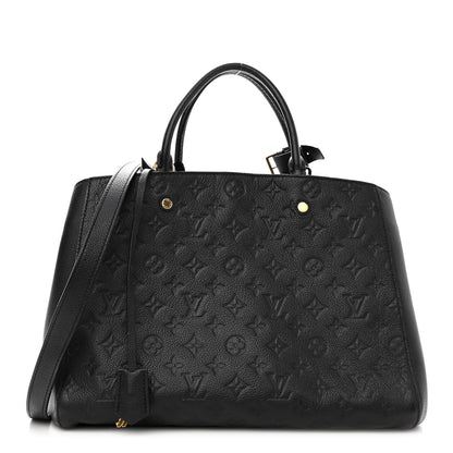 Louis Vuitton Empreinte Montaigne GM Black 1 of 12
