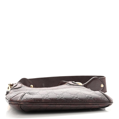 Gucci Guccissima Creole Hobo Chocolate 3 of 9