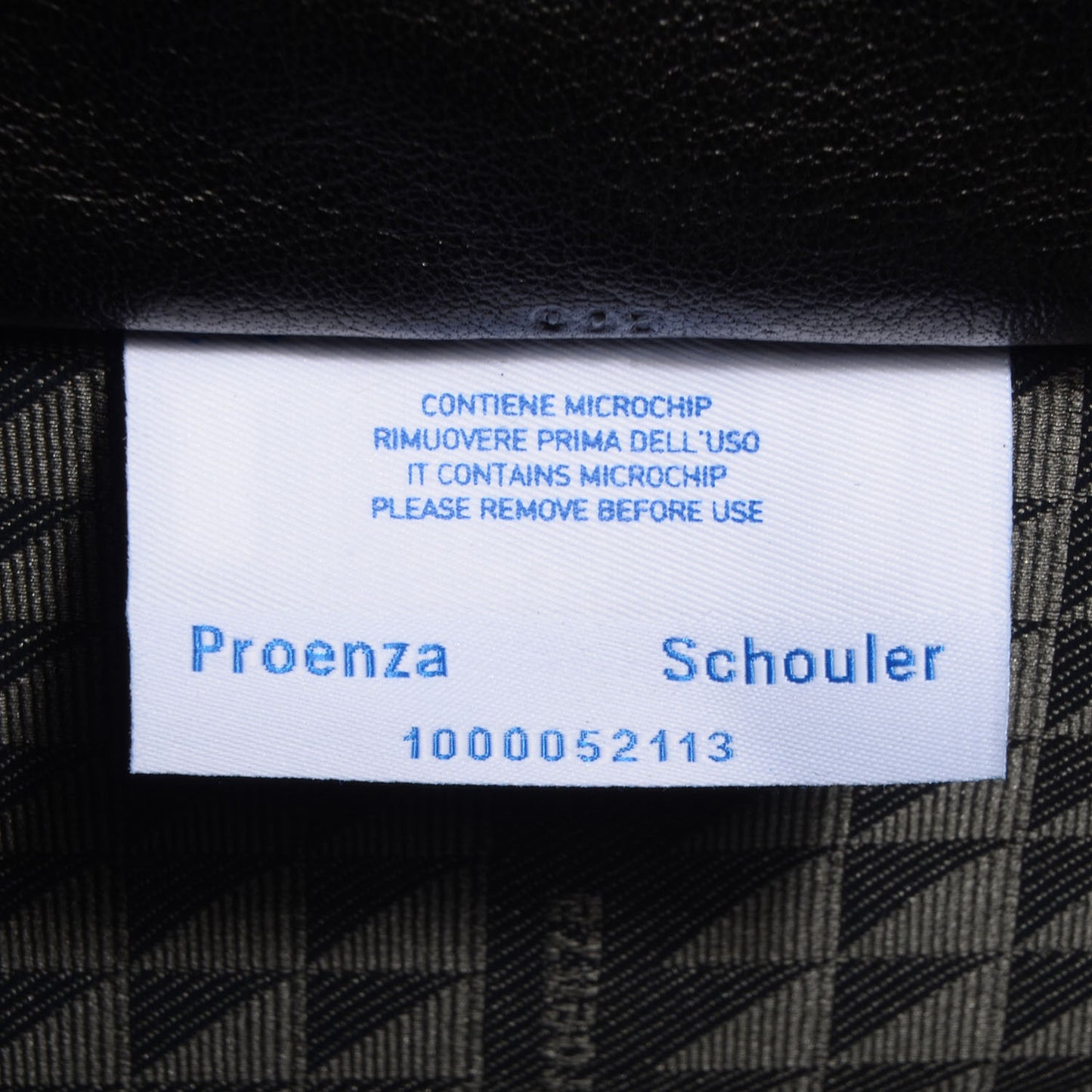 Leather PS1 Backpack Black