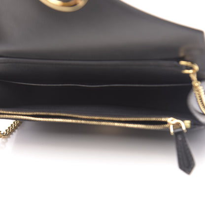 Fendi Vitello Cruise F is Fendi Medium Envelope Wallet on Chain Black 5 of 11