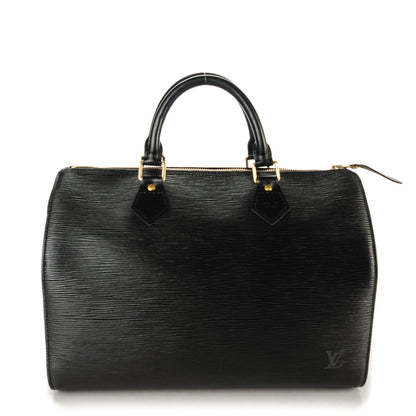 Louis Vuitton Epi Speedy 30 Black 1 of 7