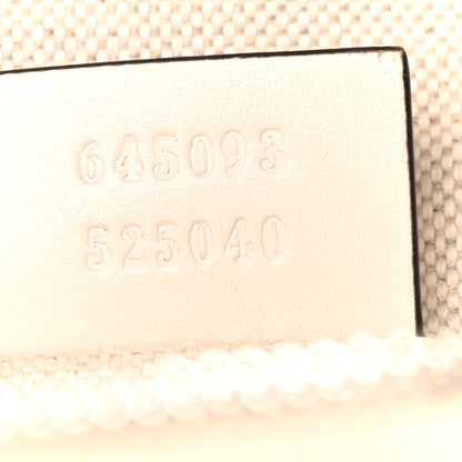 Gucci Calfskin GG Tennis Embossed Pocket Belt Bag Mystic White 7 of 9