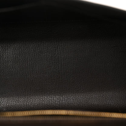 Hermes Box Kelly Sellier 32 Chocolate Chocolate 5 of 17