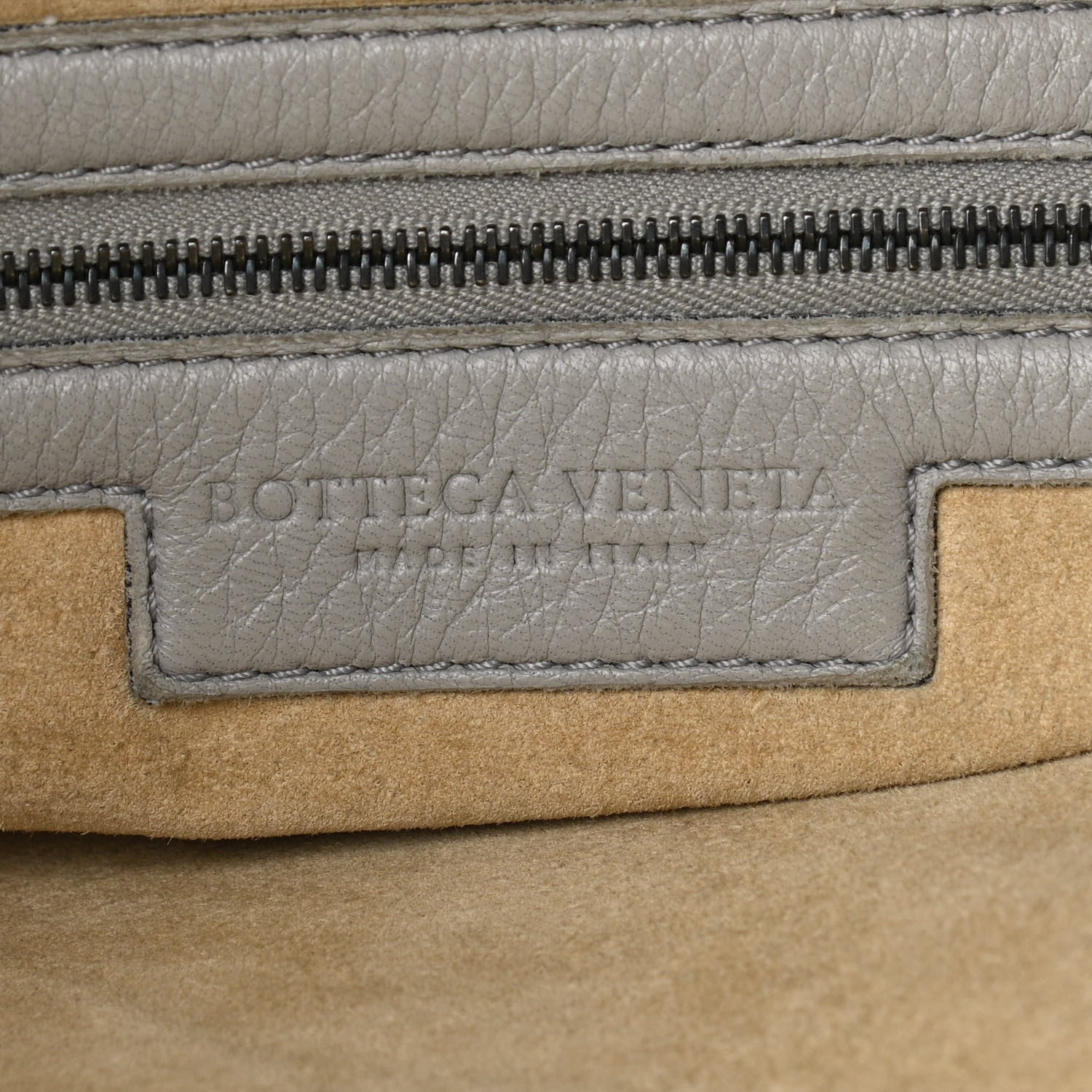Bottega Veneta Cervo Deerskin Intrecciato Hobo Light Grey 6 of 10